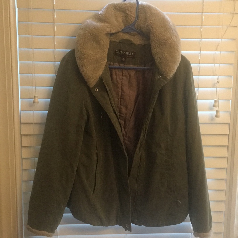 Donatella Sport coat with hood